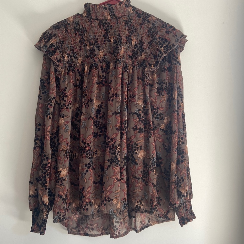 Sheer blouse